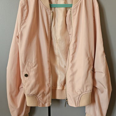 Veste bomber, rose