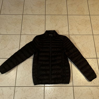 Piumino sottile nero