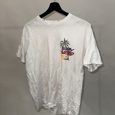 T-shirt blanc à motif graphique