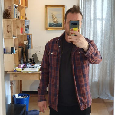 Camicia imbottita marca Hoalen