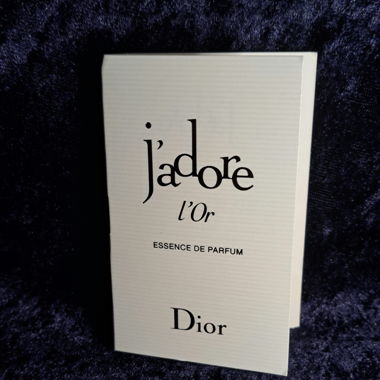 Échantillon de parfum J'adore L'Or Dior