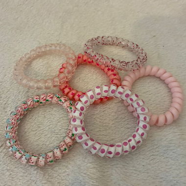 Set di elastici per capelli da 6 pezzi