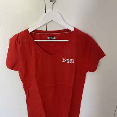 T-shirt Tommy Jeans rosso