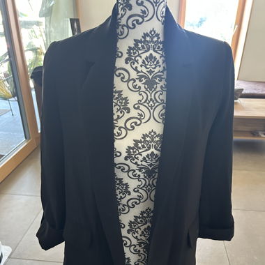 Blazers long noir d’été 
