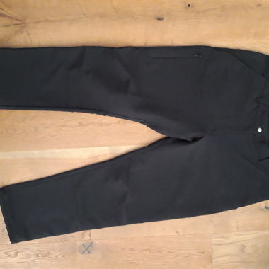 Pantalon d'hiver en softshell noir, taille 48