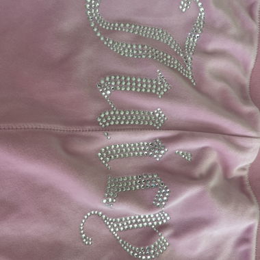 Pink Juicy Rhinestone Sweatshirt