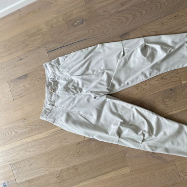 Stoffhose beige