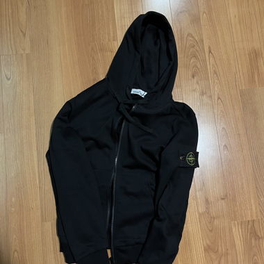 Stone island zip hoodie