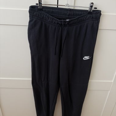 Nike black training pants size S