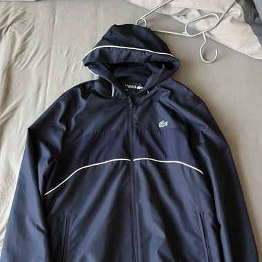 Tuta/Giacca Lacoste Blu Taglia L