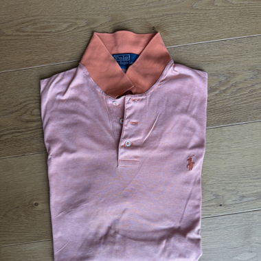 RALPH LAUREN – M – ROSE/ORANGE – POLO