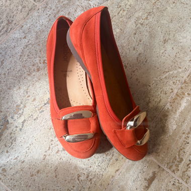 Ballerines orange pour femmes Gabor 5,5