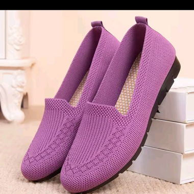 Mocassins violets