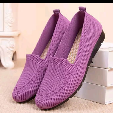 Mocassins violets