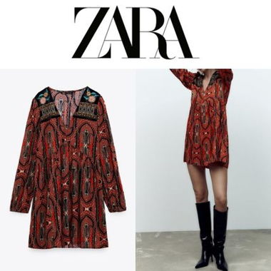 Abito ZARA Boho Chic