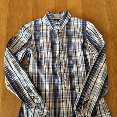 Tommy Hilfiger Damen Hemdbluse Gr. 6 kariert