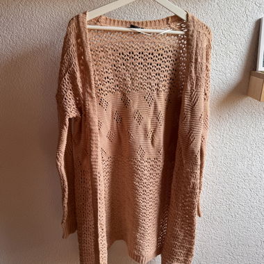 VILA Strick-Cardigan rosa / Sommer / Strand