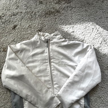 Weisse Nike Track Jacket