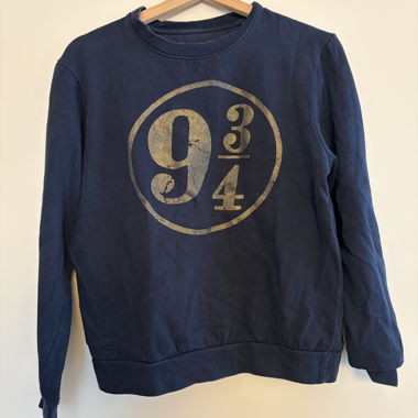Sweat-shirt Harry Potter bleu marine