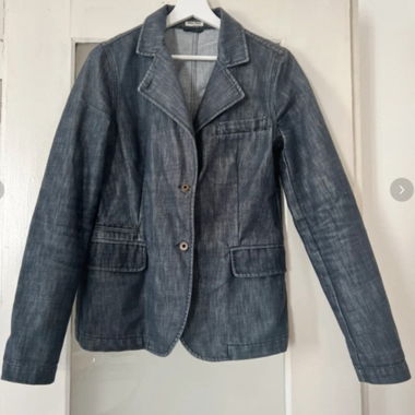 Miu miu vintage blazer en denim taille M