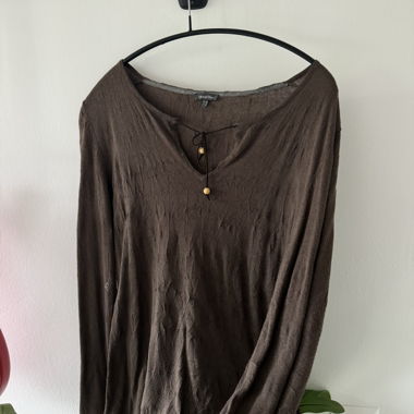 brown long sleeve