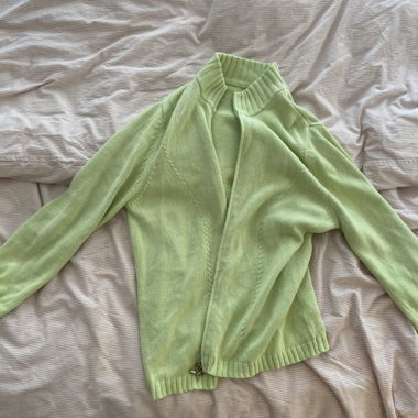 Gestrickte Jacke