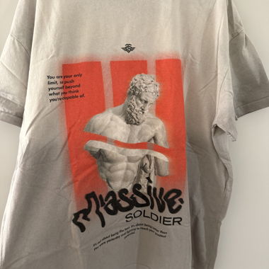 T-shirt Oversize Grigio