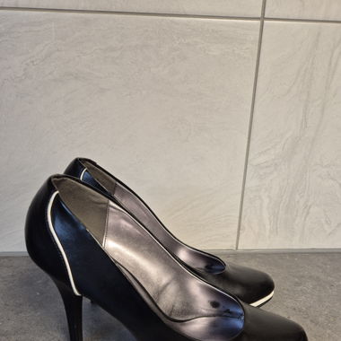 Pumps schwarz weiss, elegant