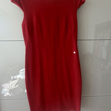 Red Armani Jeans Dress
