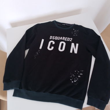 Felpa DSQUARED2 nera