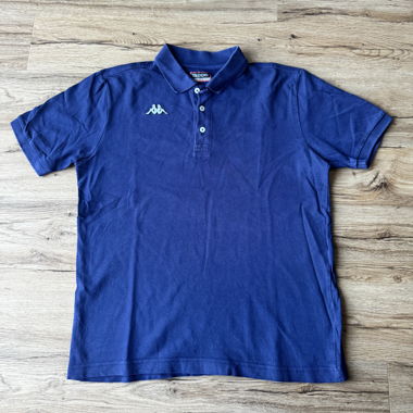 Polo Kappa bleu foncé - Taille L