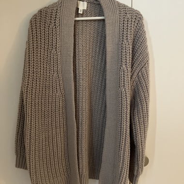Cardigan beige chiaro