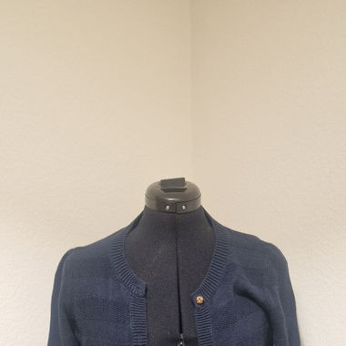 Cardigan bleu