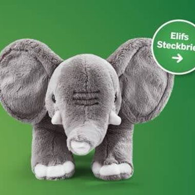 2020 Coop Abenteuer Wildnis Plüsch Elefant Elif _2