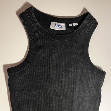 Black Racerback-Top - Washed effect