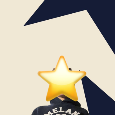 Blauer Hoodie