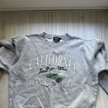 Vintage Boohoo California Tennis Club Sweatshirt