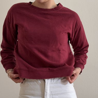Wine Red Sweater