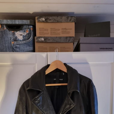 Armani Vintage Lederjacke