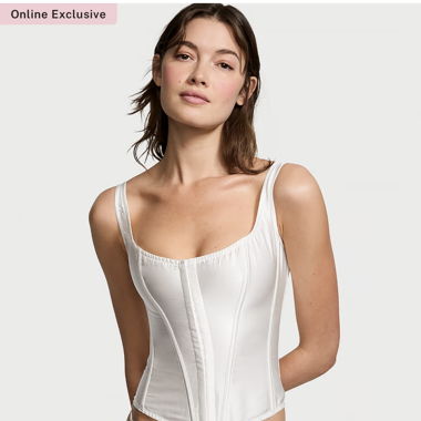 Victoria’s Secret Rosa Korsett  
