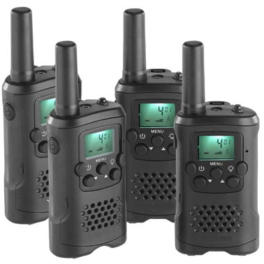 Walkie Talkie per comunicazioni: set da 4 PMR