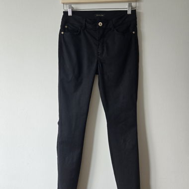 MASSIMO DUTTI PANTALONI SKINNY, NERI,S, OTTIME CONDIZIONI