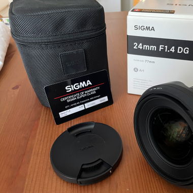 Sigma Art 24mm F1.4 DG HSM, Nikon F