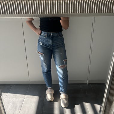 Ripped Denim Jeans 