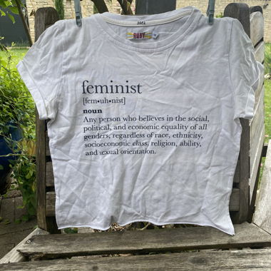 T-shirt féministe