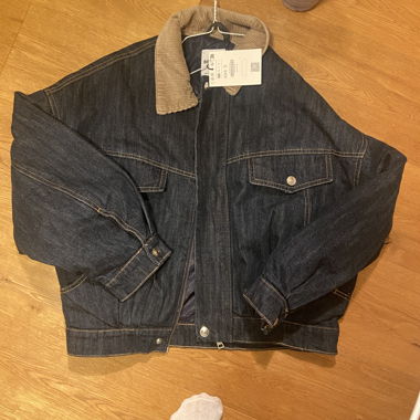 Vintage looking denim jacket 