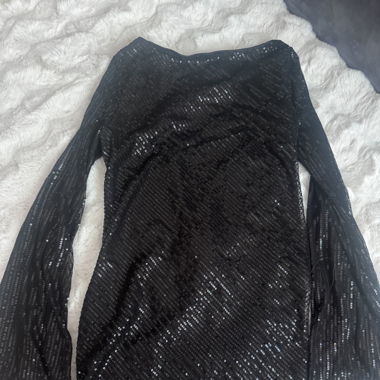 Glitzer Partykleid