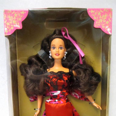 1996 Mattel Barbie Gran Gala Teresa schönes Kleid