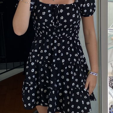 Blumenkleid Kurz