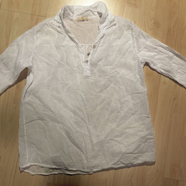 Chemise blanche en lin